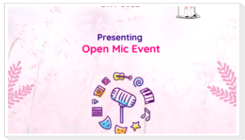 Bandish Open Mic Event: International Women's Day 2022